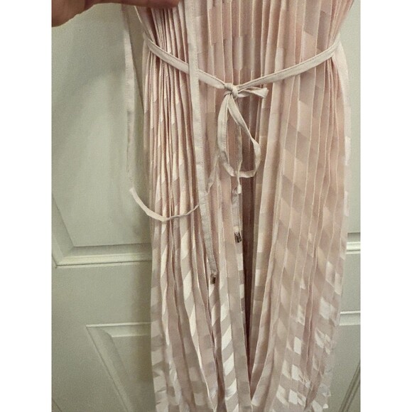 TED BAKER Women’s Sasski Pleated Maxi Dress Size 2 pink formal event gala - Picture 7 of 16
